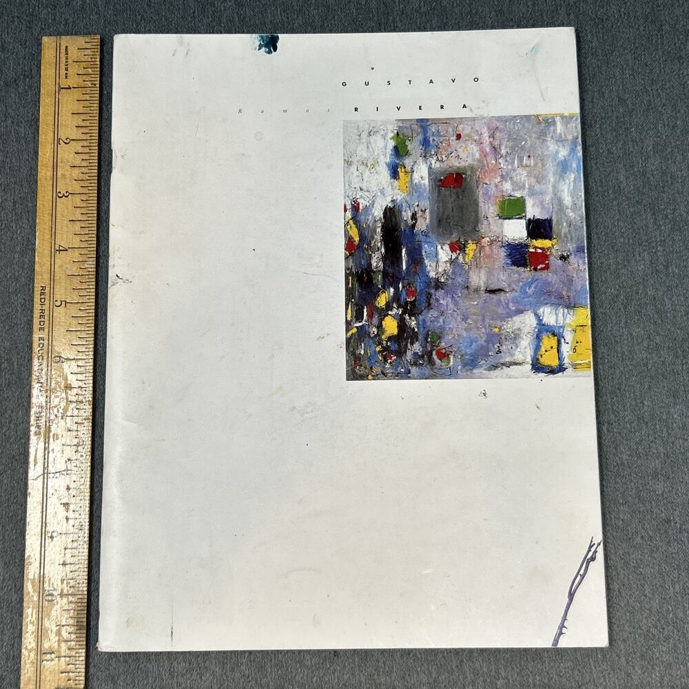 Gustavo Ramos Rivera Art Exhibition Catalog Softcover READ